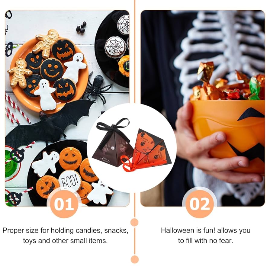 Amazon | KESYOO 20個 ハロウィン袋 ハロウィン キャンディ